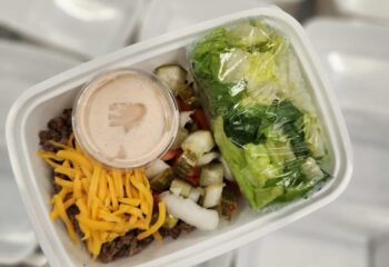 Burger Salad with House Special Sauce