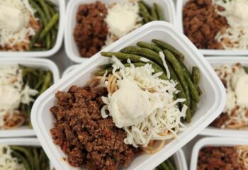 Lasagna Pasta with Roasted Green Beans