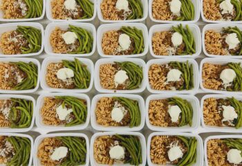 Lasagna Pasta with Roasted Green Beans