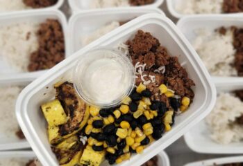 Mexican Rice Bowl with Yellow Squash