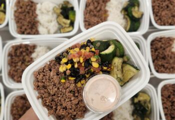 Beef Taco Bowl with Creamy Salsa Beef Taco Bowl with Creamy Salsa