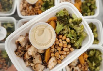 BRAND NEW ITEM! Chicken Harvest Bowl with Creamy Maple Tahini Sauce