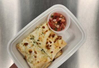 Salsa Verde Chicken Enchilada