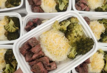 Steak and Loaded Mashed Potatoes