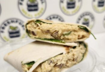 Honey Mustard Chicken Salad Snack Wrap