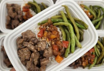 Pepper Steak and Rice