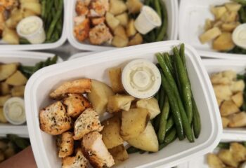Herb Salmon with Roasted Potatoes