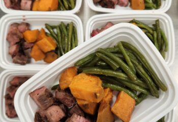 Steak and Sweet Potatoes